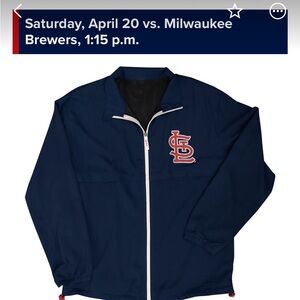 St Louis Cardinals Promo Jacket. New and still in the bag.